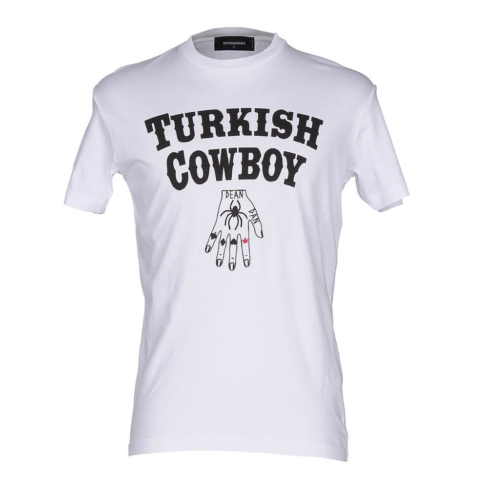 Dsquared white graphic T-shirt